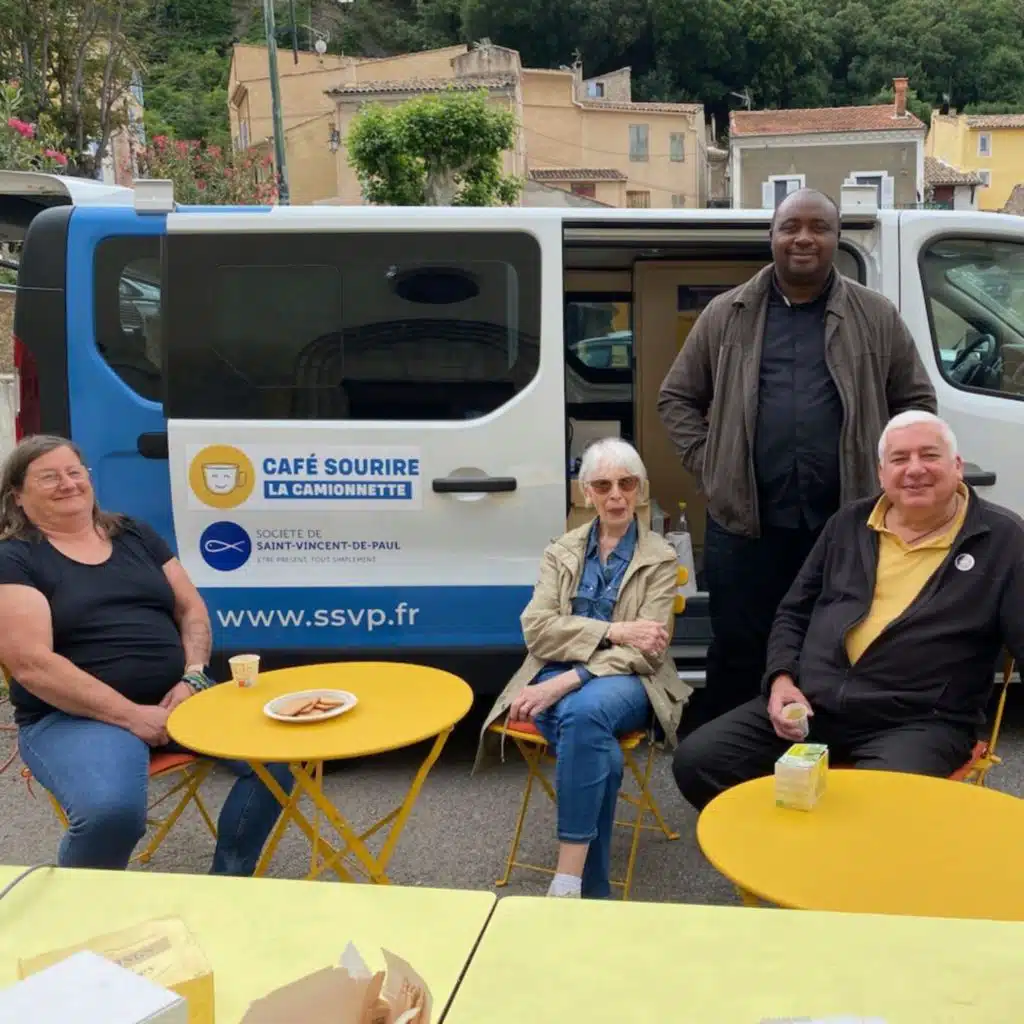 La camionnette Café sourire