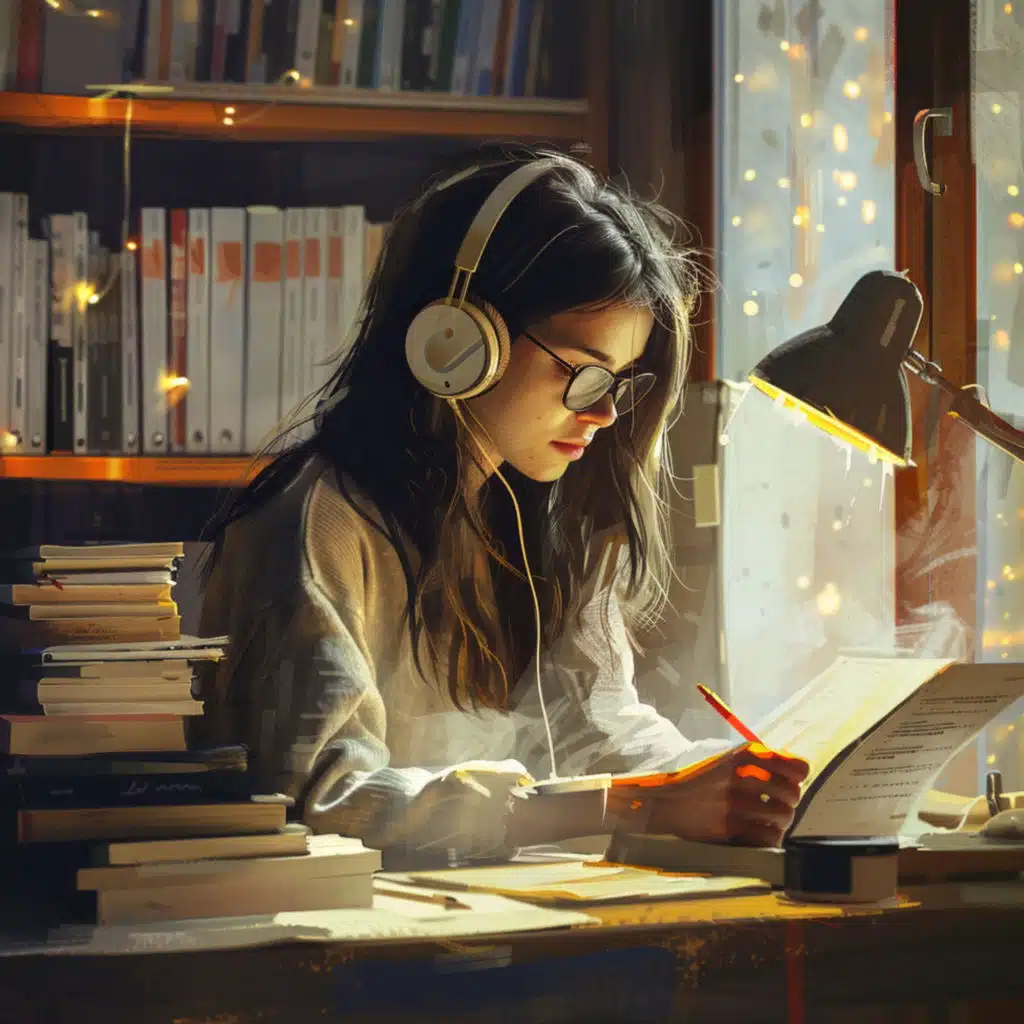 Serene Reading Study Whispers