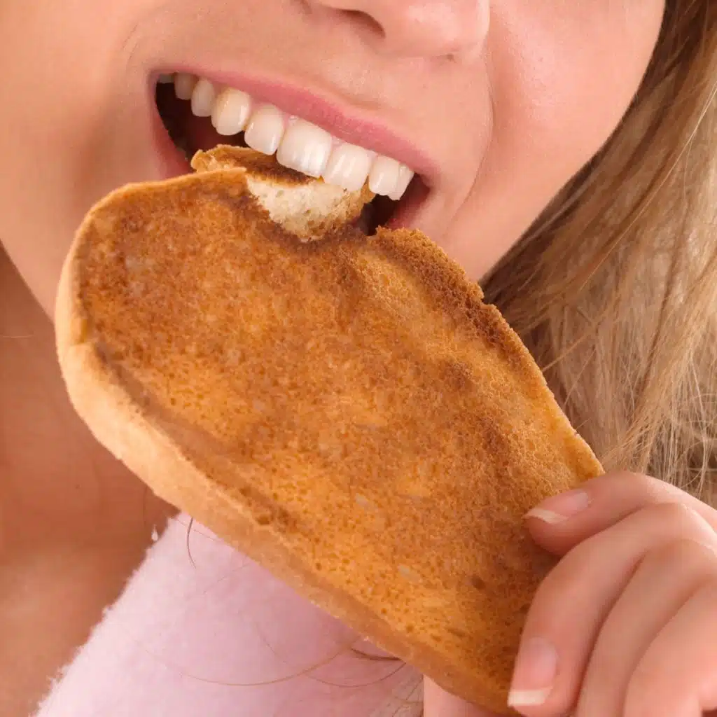 Eating Toast