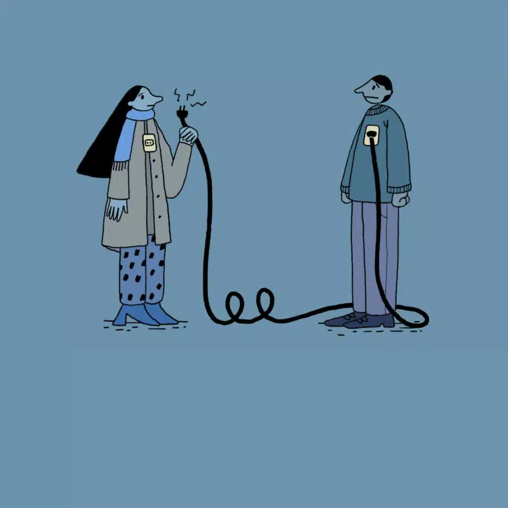 She's Out, He's Still In.