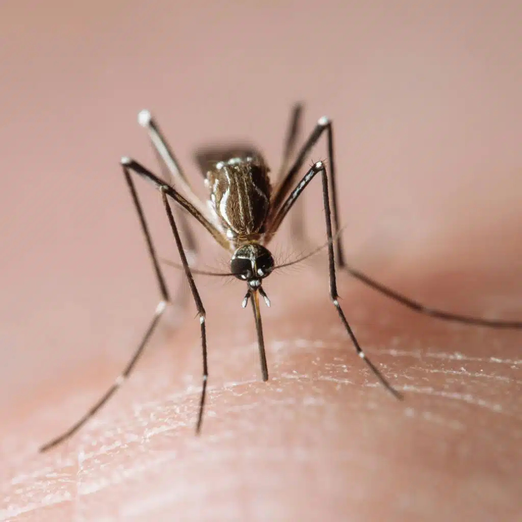 Artificial Light Keeps Mosquitoes Biting Late into the Night