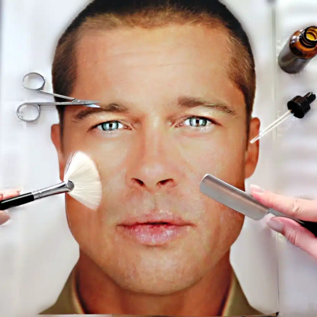 Celebrity Men's Shaving ASMR | Soft Spoken | Brad Pitt, Usher ...