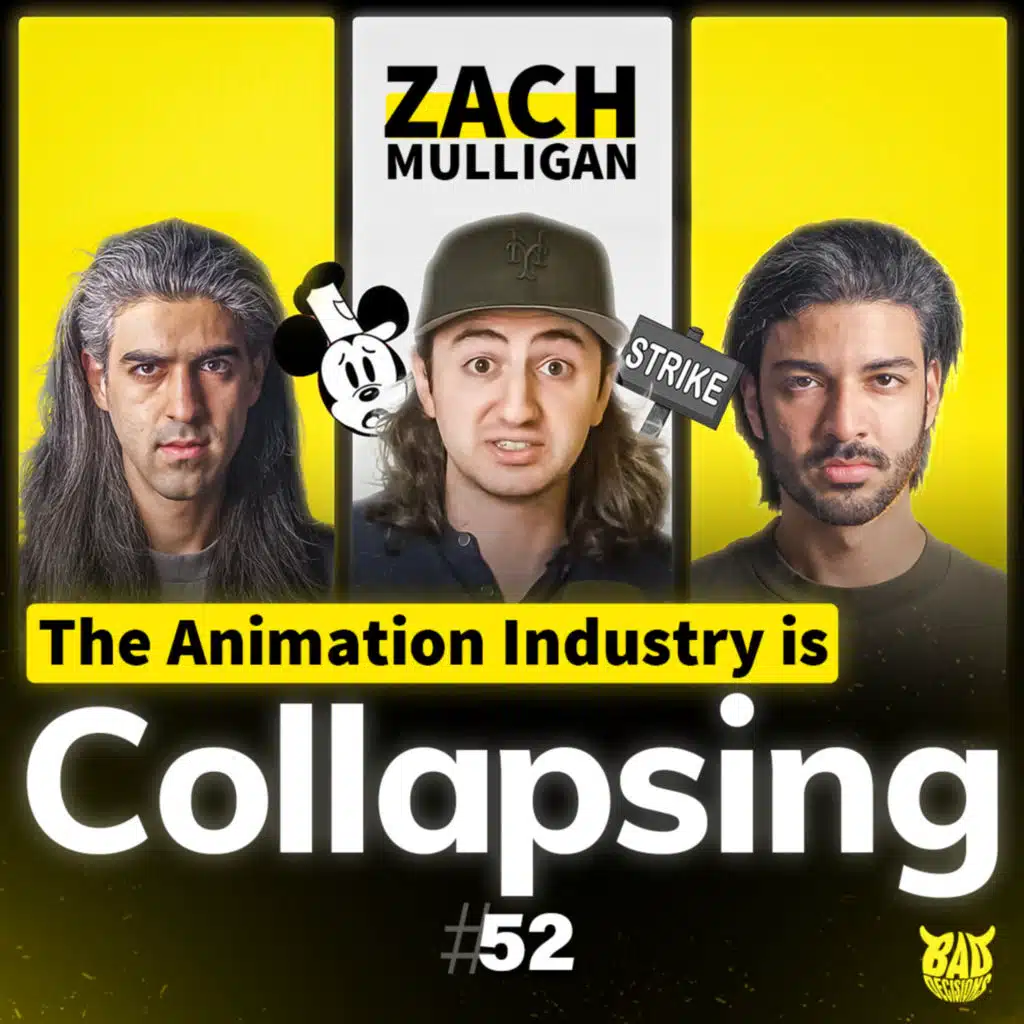 #52 The Animation Industry is COLLAPSING with Zach Mulligan