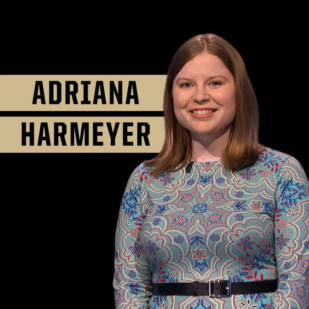 Go Behind the Scenes of ‘Jeopardy!’ with Purdue’s Super-Champion Adriana Harmeyer