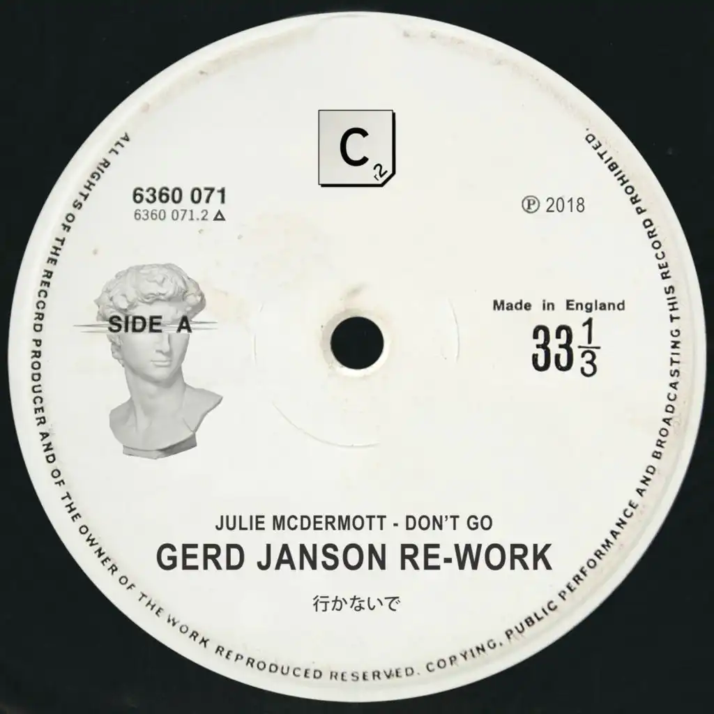 Don't Go (Gerd Janson Re-Work - Shorter Edit)