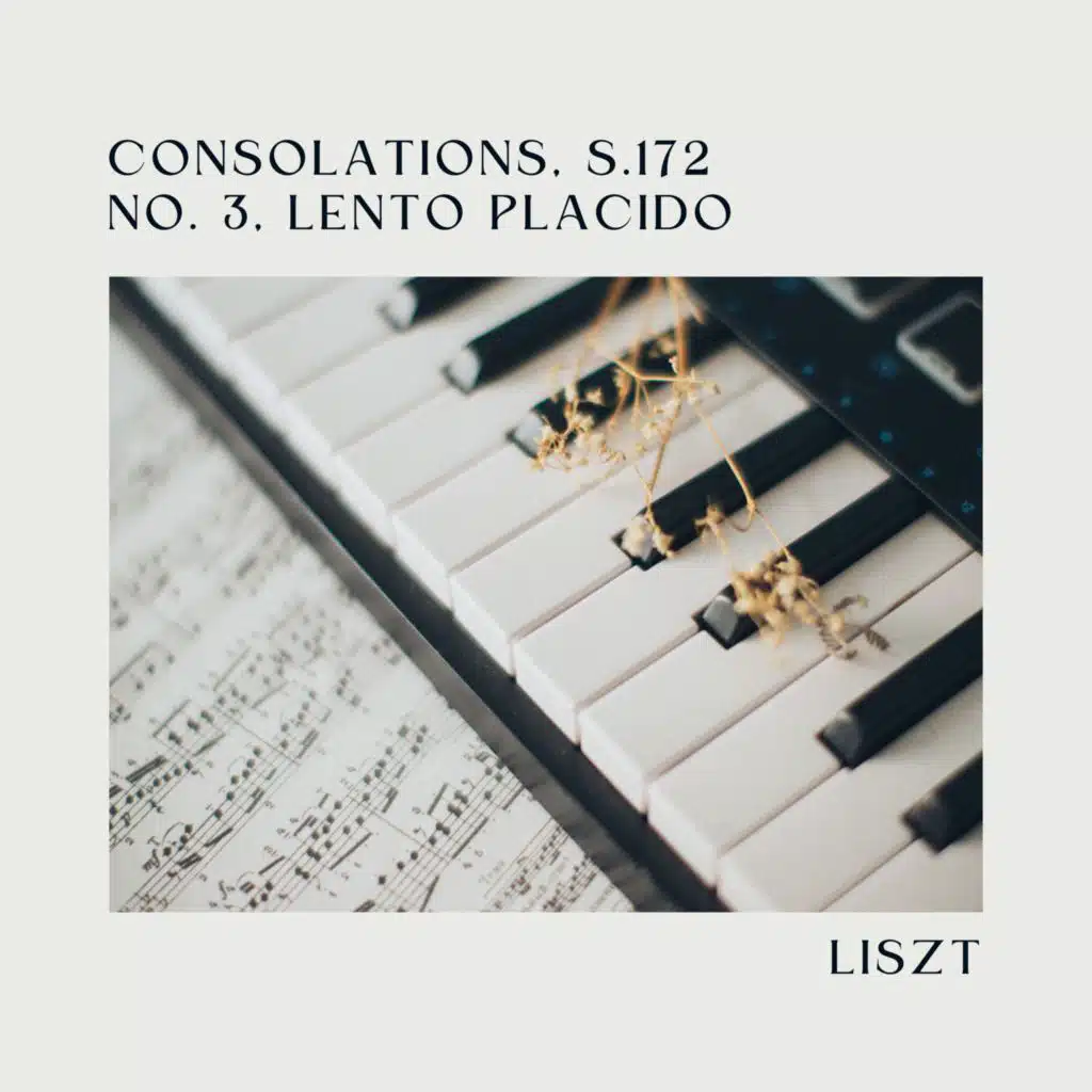 Consolations, S. 172: III. Lento placido