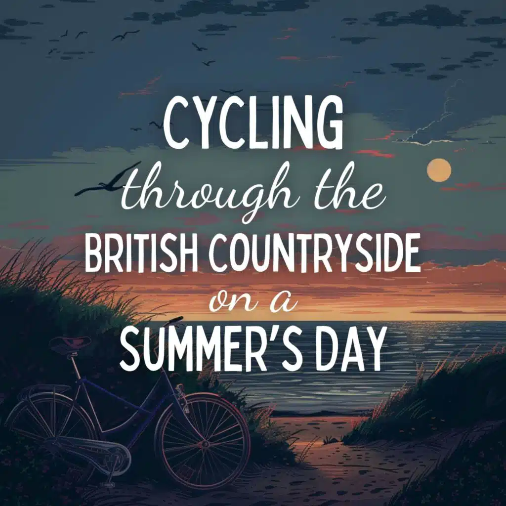Cycling through the British Countryside on a Summer’s Day