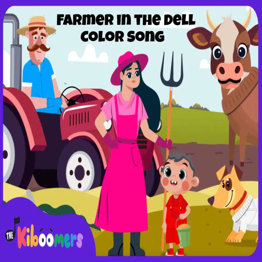 The Farmer in the Dell Color Song (Instrumental)