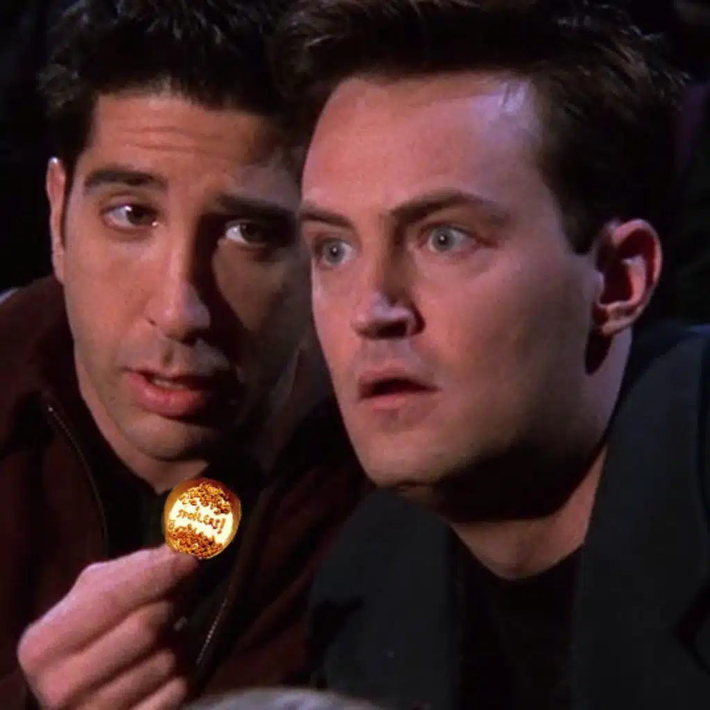 Friends S4E13 "The One with Rachel's Crush" (1998) - Chandler Spoilers! #515