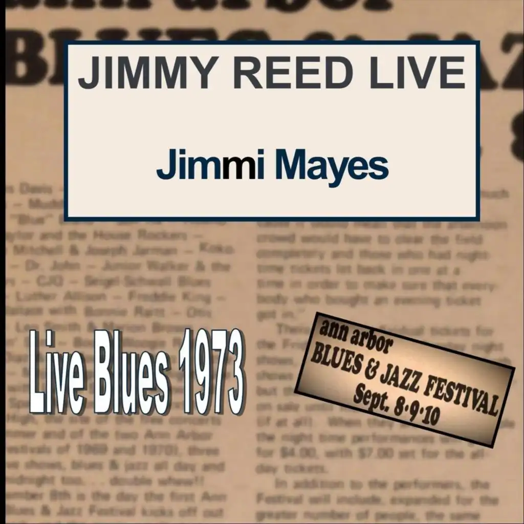 Introduction of Jimmy Reed (Live)