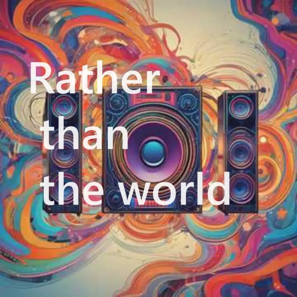 Rather than the world