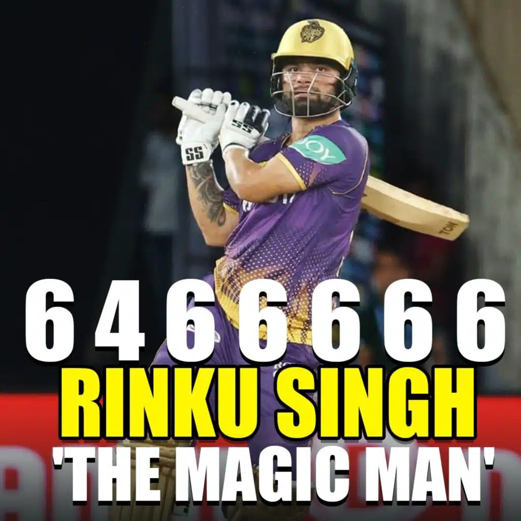 Rinku Singh: 'The Magic Man' | 5 Balls 5 Sixes | KKRvsGT | IPL 2023