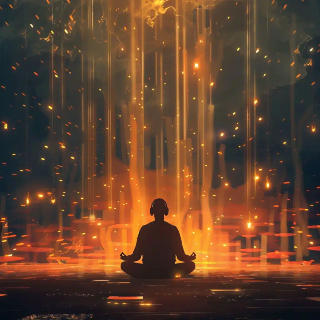 Meditation in Silence's Embrace