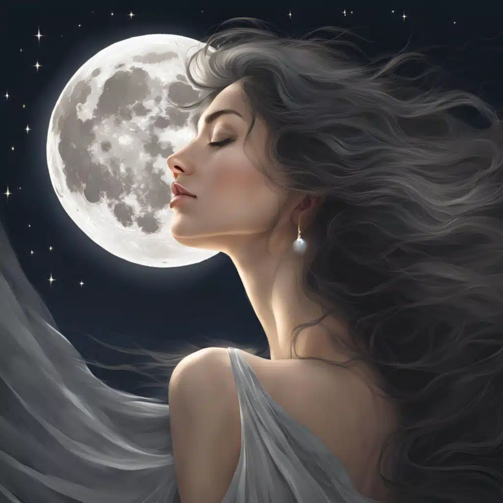 静かな月、ささやく風