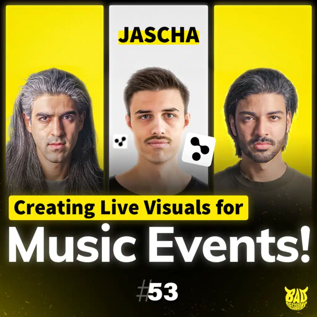 #53 Making Live Concert Visuals and Working with Afterlife with Jascha 
