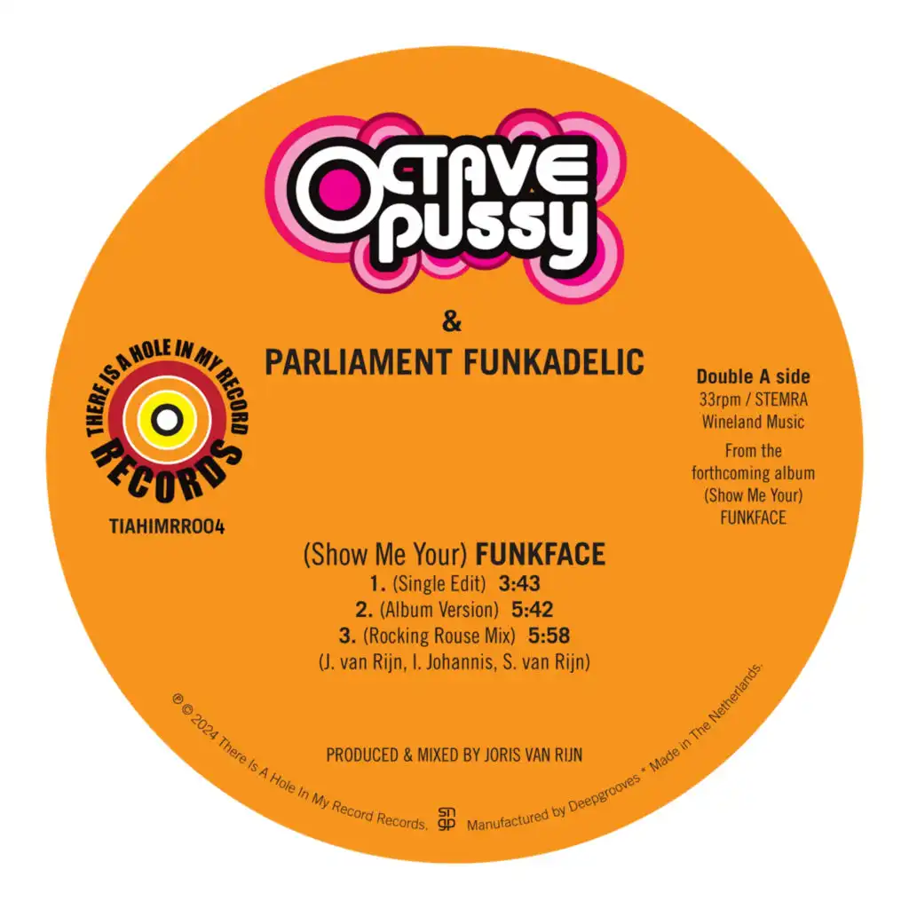 OctavePussY, Parliament & Funkadelic