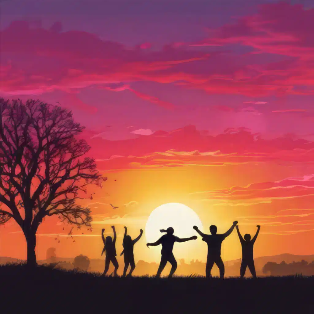 Dance at Sunset