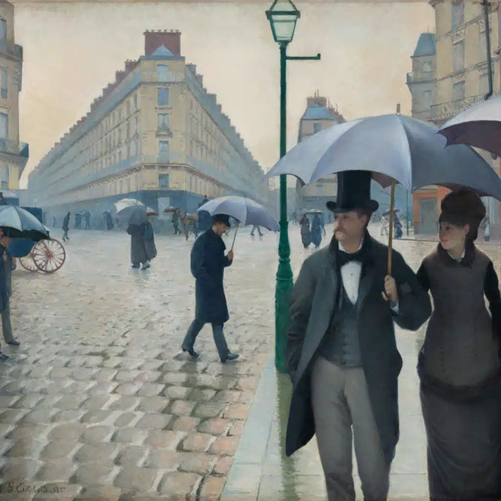 Gustave Caillebotte | Paris Street; Rainy Day (encore)
