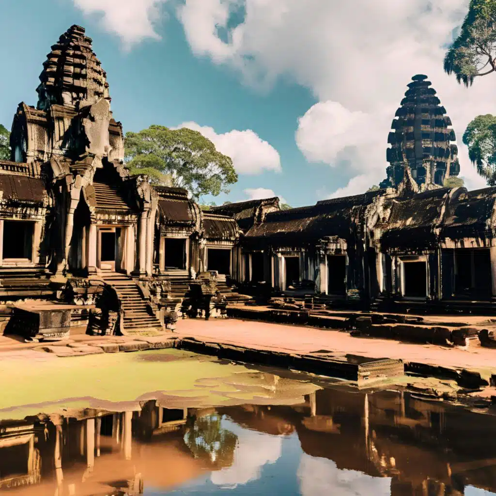 Sacred Temple Pilgrimage in Angkor Wat [NSDR]