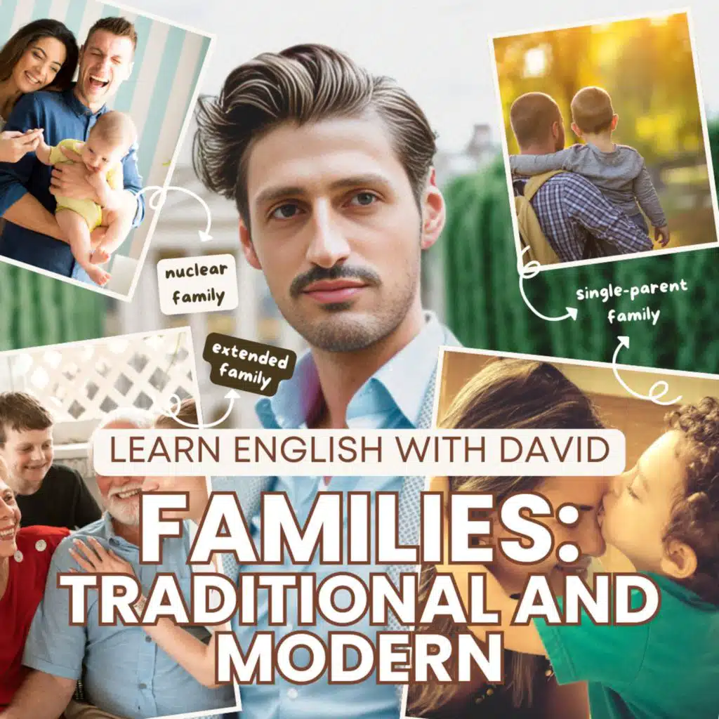 Master English Conversation Podcast: Traditional and Modern Families