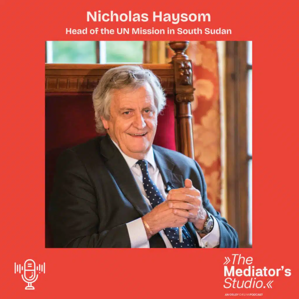 Nicholas Haysom on mediators as managers