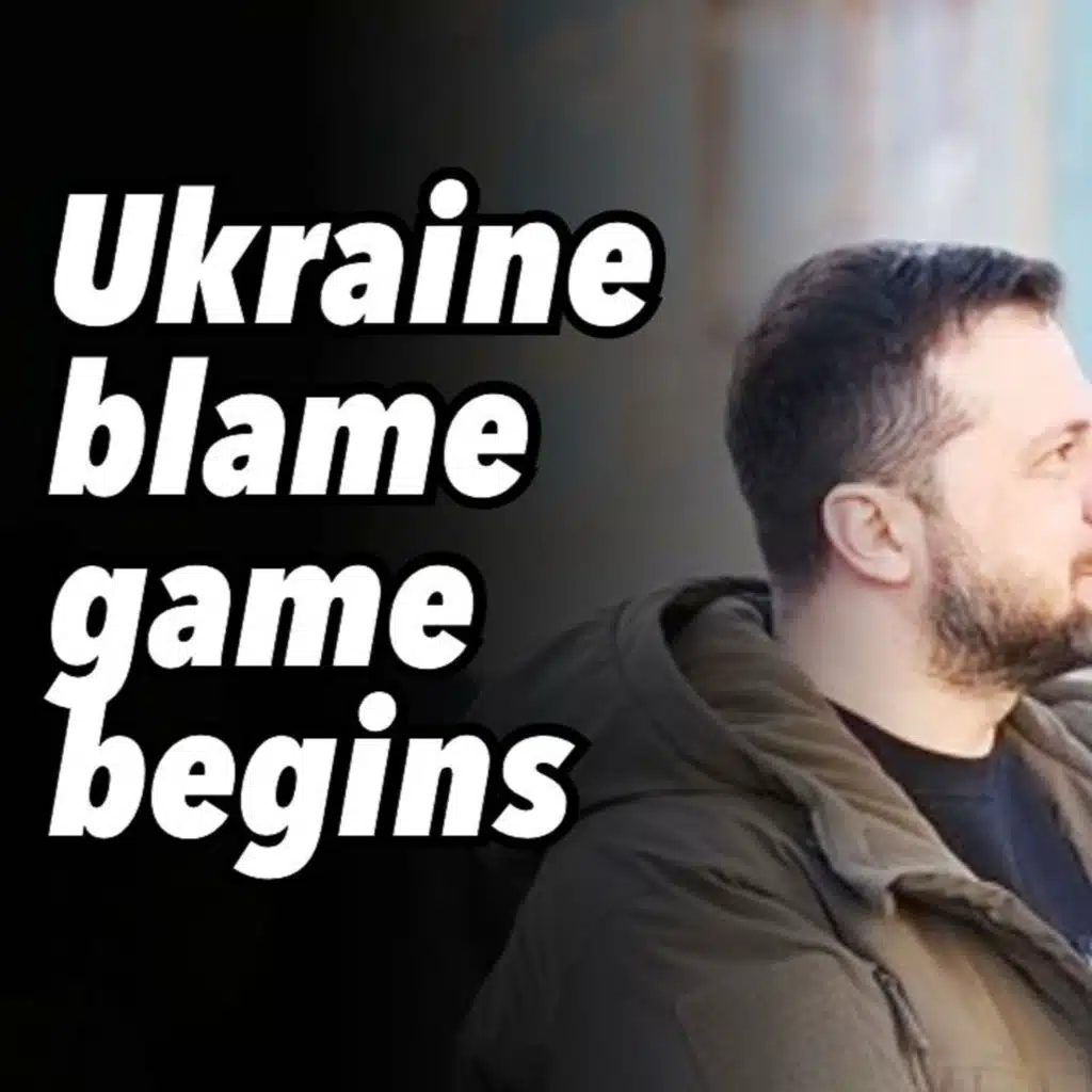 Ukraine blame game begins
