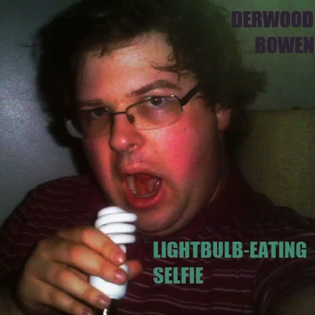 Lightbulb-Eating Selfie