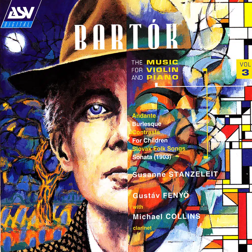 Bartók: Slovak Folk Songs (Arr. Mózi): 4. Lament: Lento