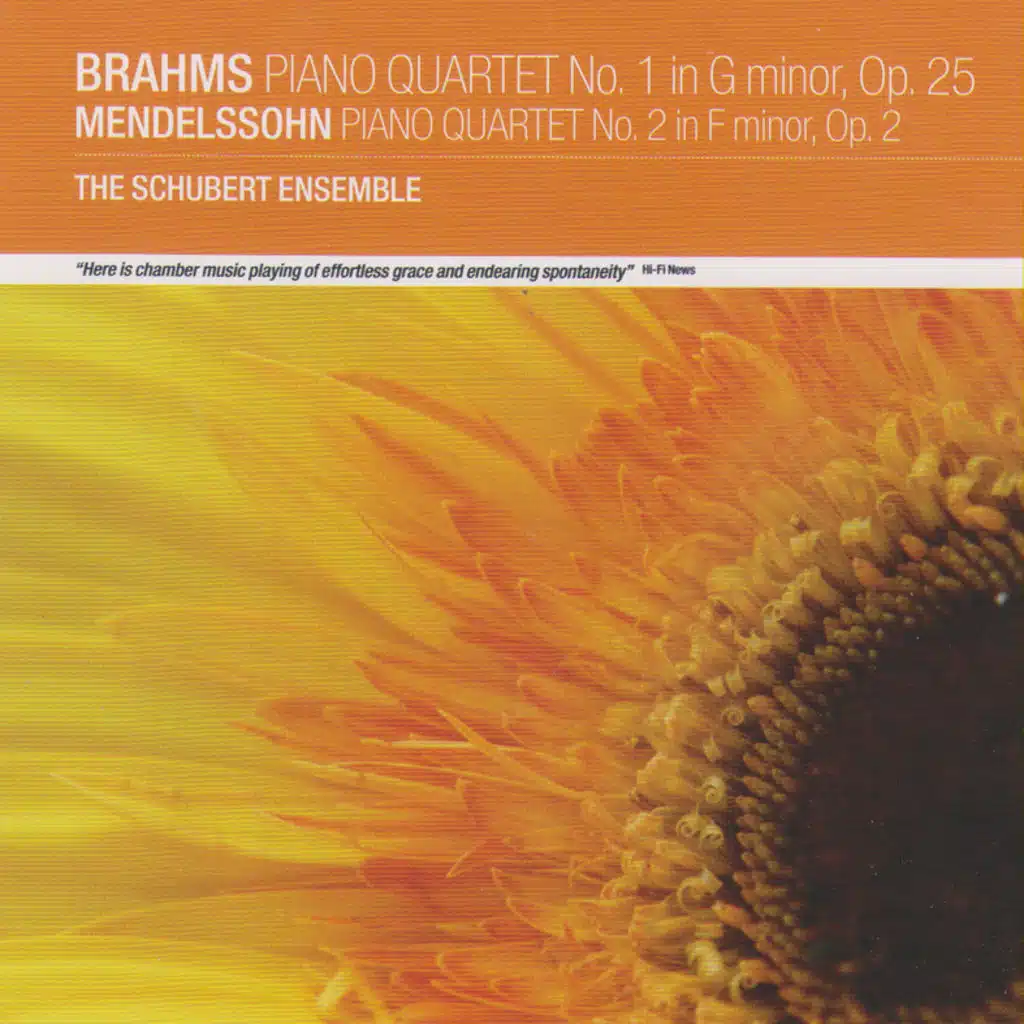 Brahms: Piano Quartet No.1 / Mendelssohn: Piano Quartet No.2