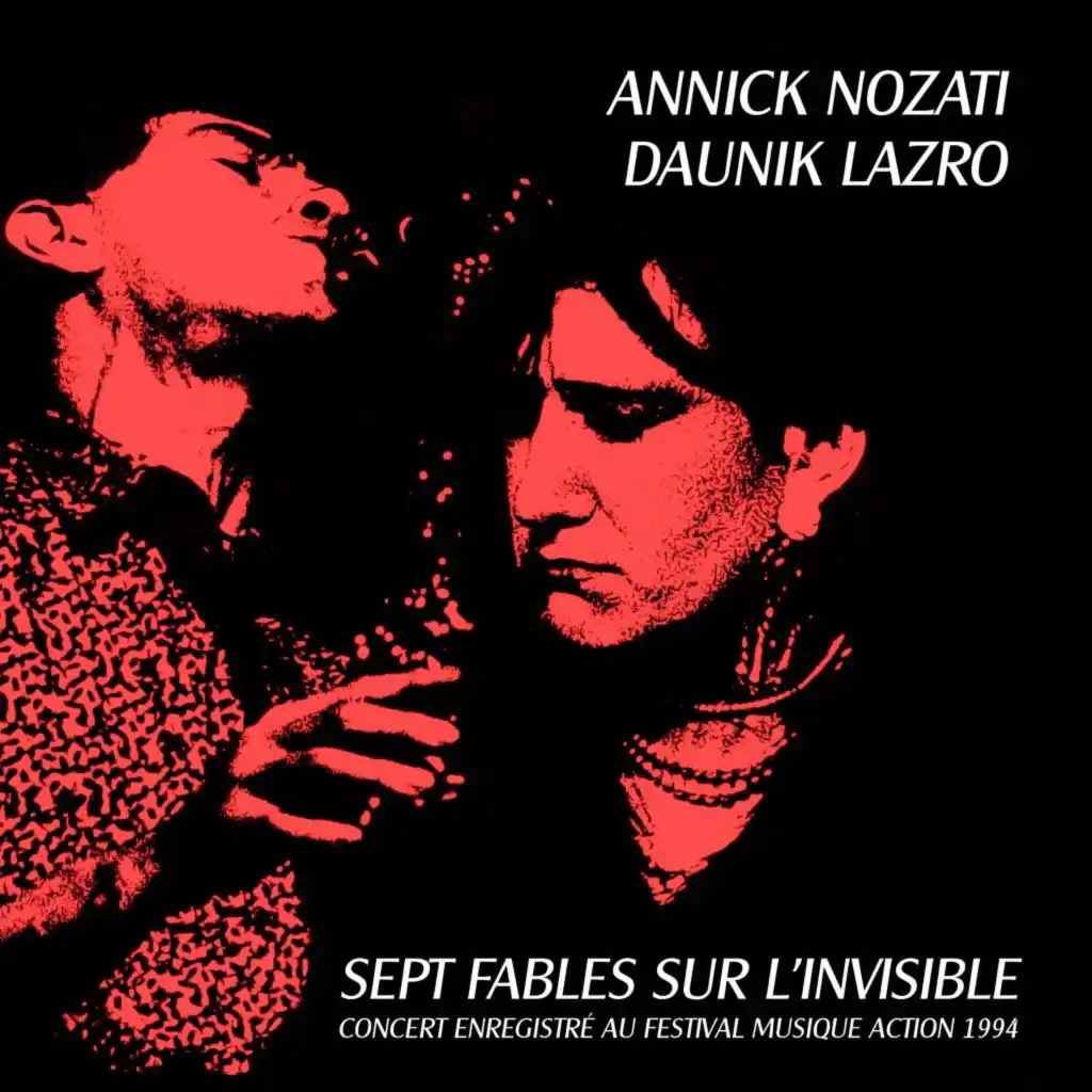 Sept fables sur l'invisible (Live)