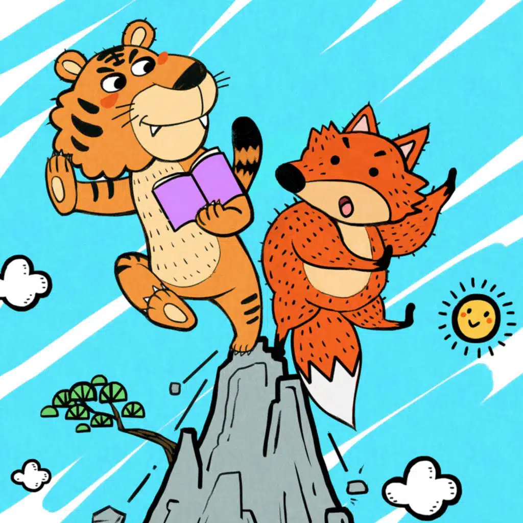 【寝かしつけ】本を借りにきたトラさん