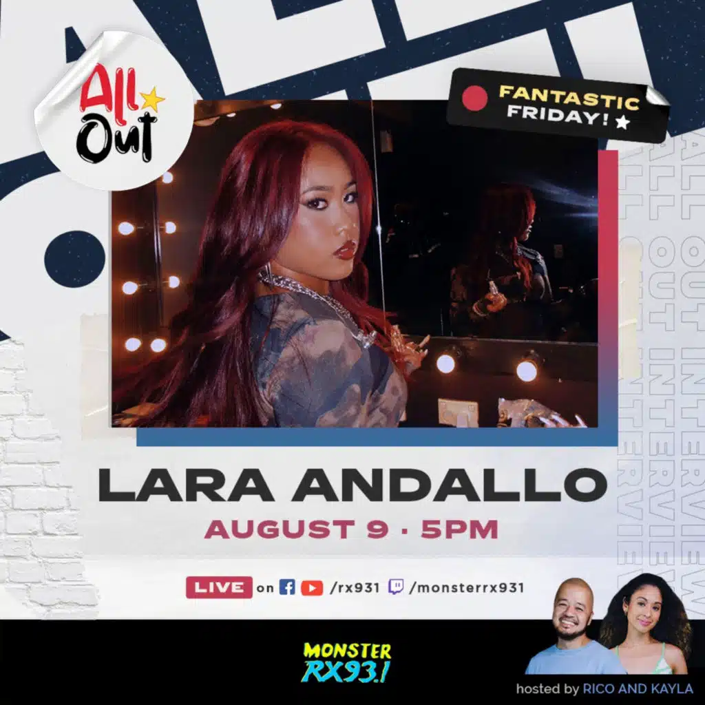 LARA ANDALLO Goes All Out!