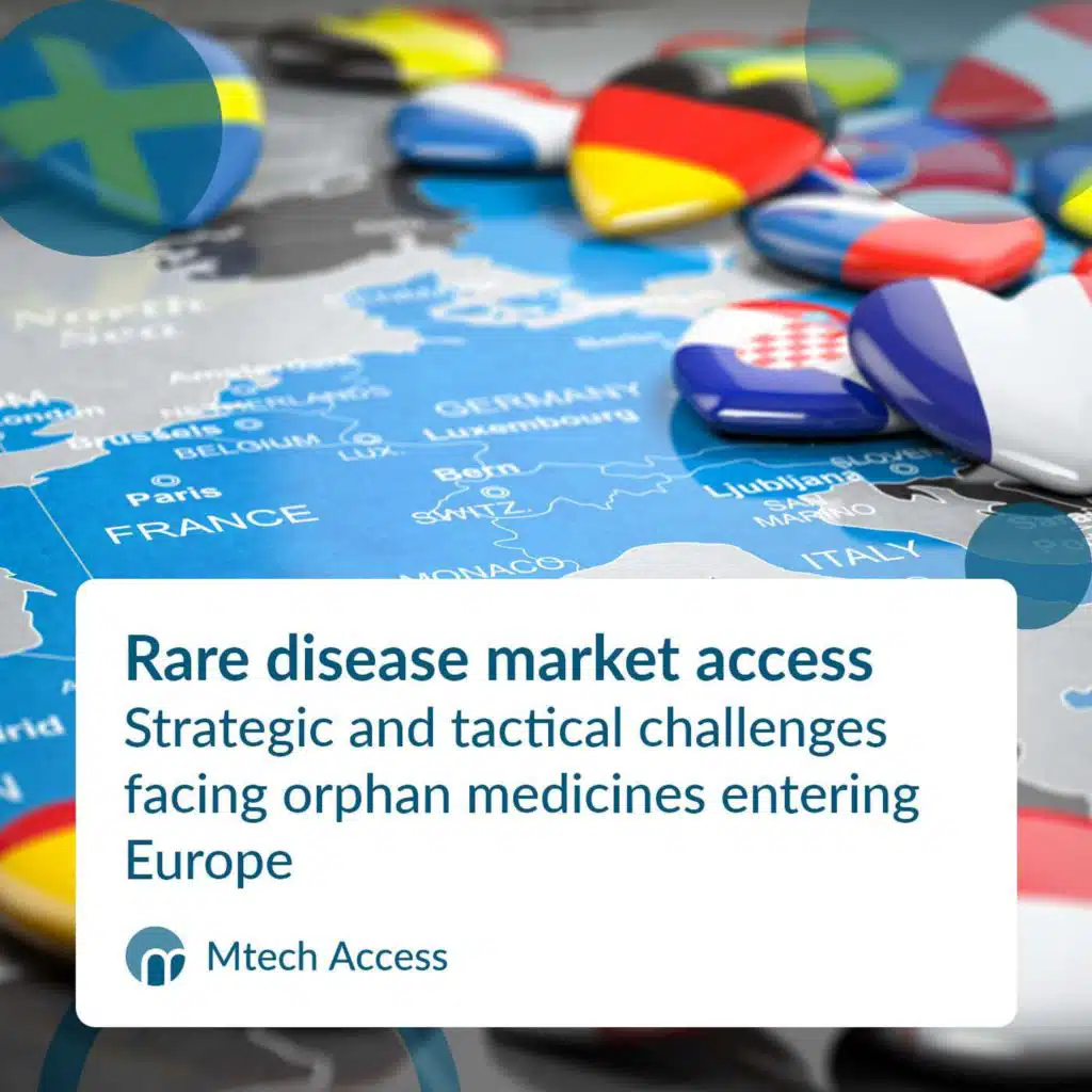 Rare disease market access - strategic and tactical challenges facing orphan medicines entering Europe