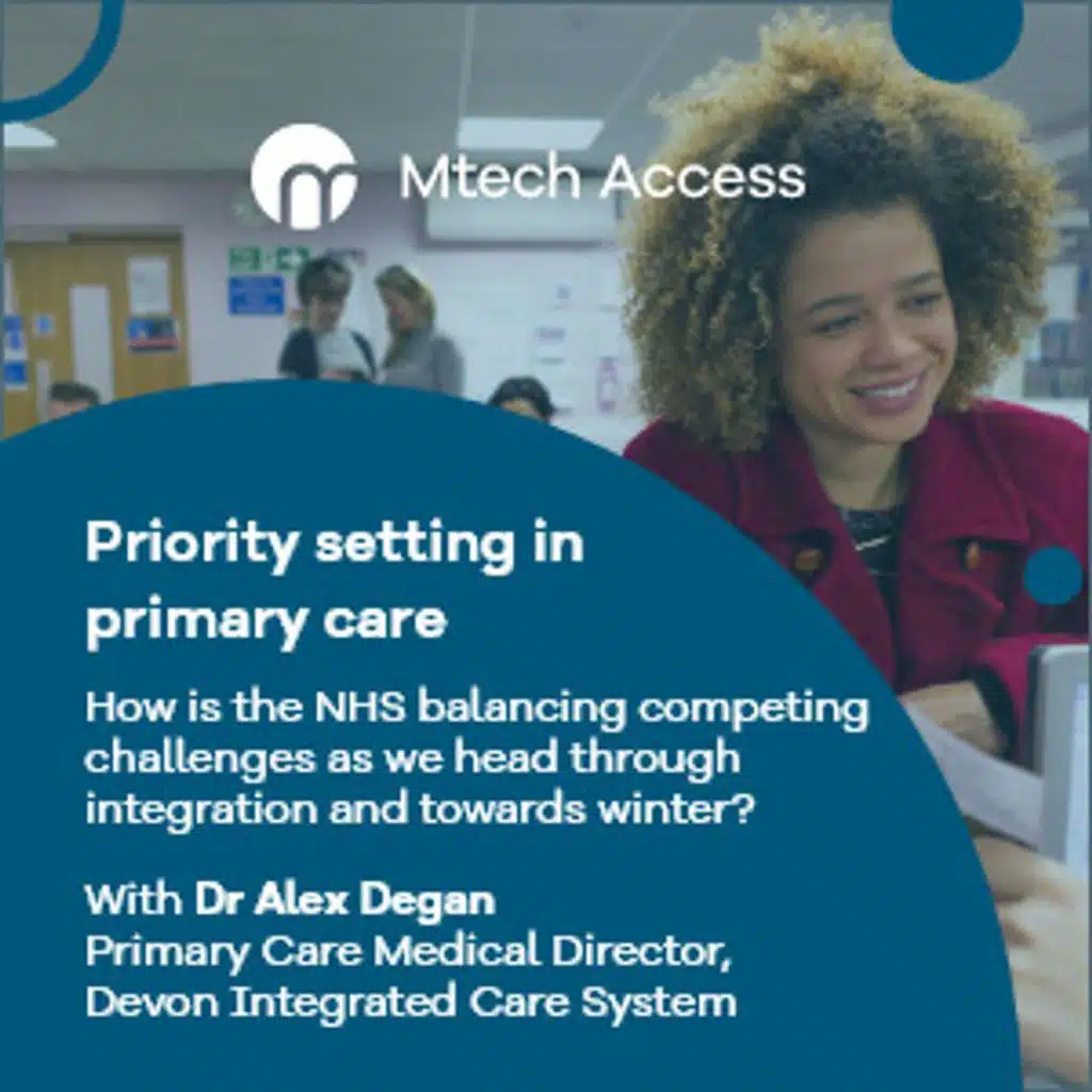Priority setting in primary care - NHS insights