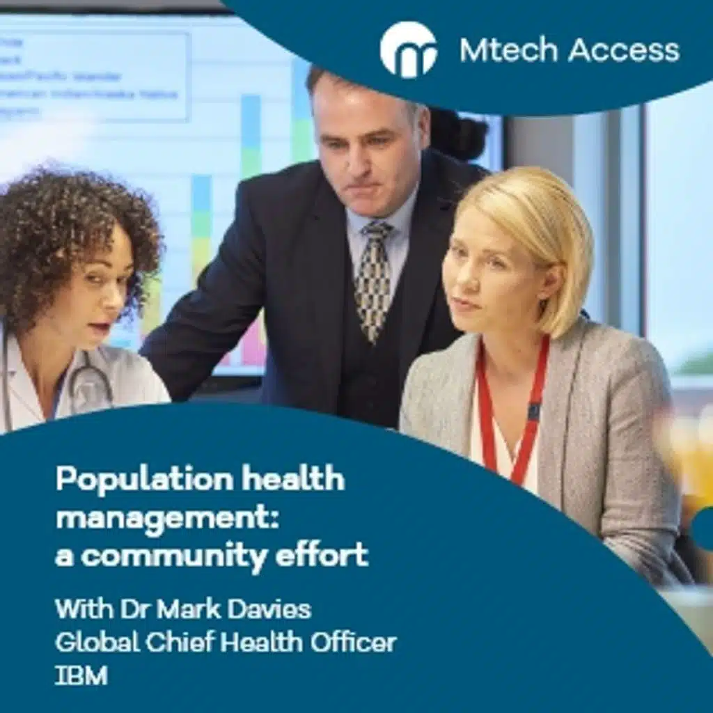 Population health management: a community effort across health and life sciences