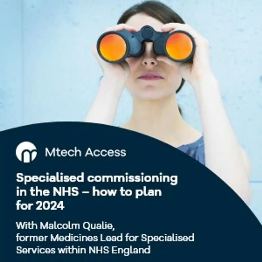 What's happening with specialised commissioning in the NHS?