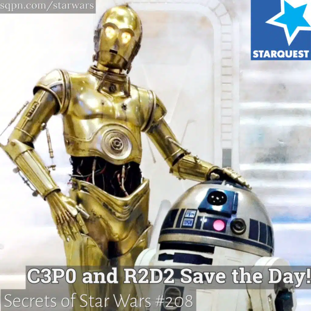 C3P0 and R2D2 Save the Day!
