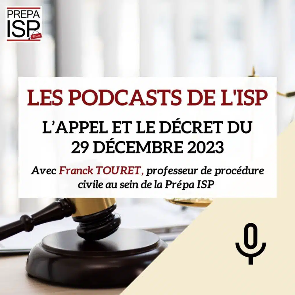 L’appel et le décret du 29 décembre 2023