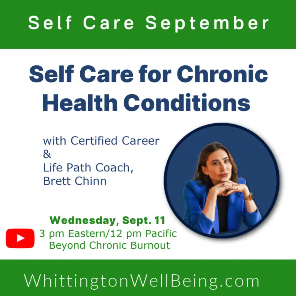 167 - Self Care for Chronic Health Conditions with Brett Chinn