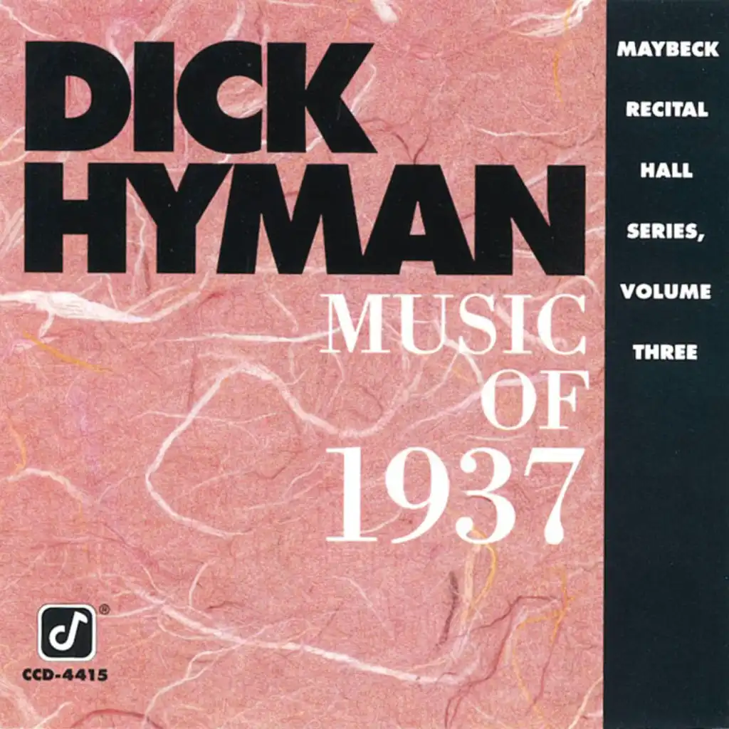Music Of 1937: Maybeck Recital Hall Series (Vol. 3)