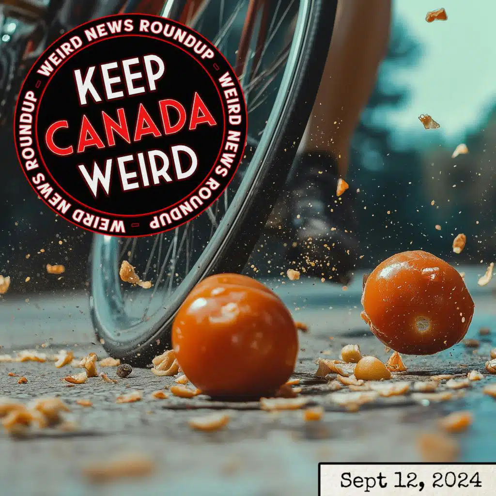 KEEP CANADA WEIRD - Sept 12, 2024 - payphones, cyclist fight, Winnipeg's stolen cars, drive thru chaos