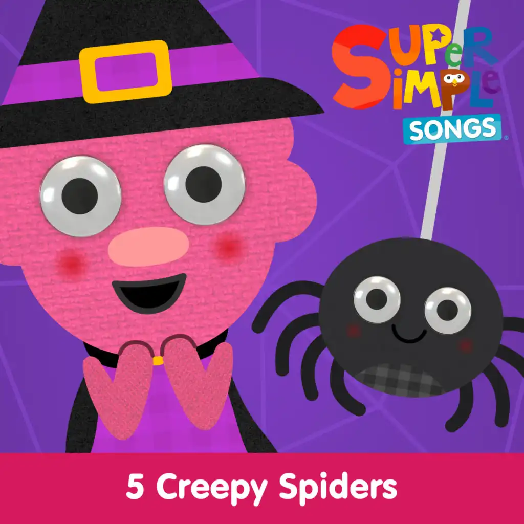 Five Creepy Spiders (Sing-Along)