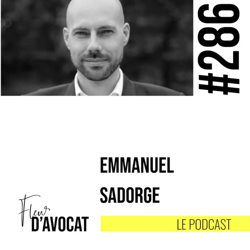 #286 - Emmanuel Sadorge : "On est la première coopérative d'avocats, on partage vraiment le pouvoir."