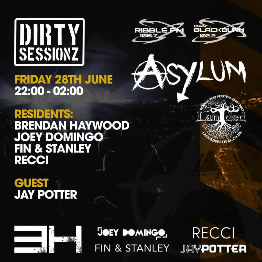 Dirty Sessionz W- Fin & Stanley - Ribble FM/Radio Blackburn - Juni 2024