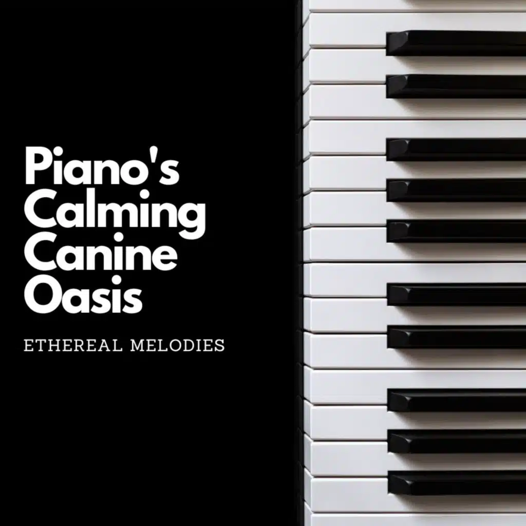 Piano's Calming Canine Oasis: Ethereal Melodies