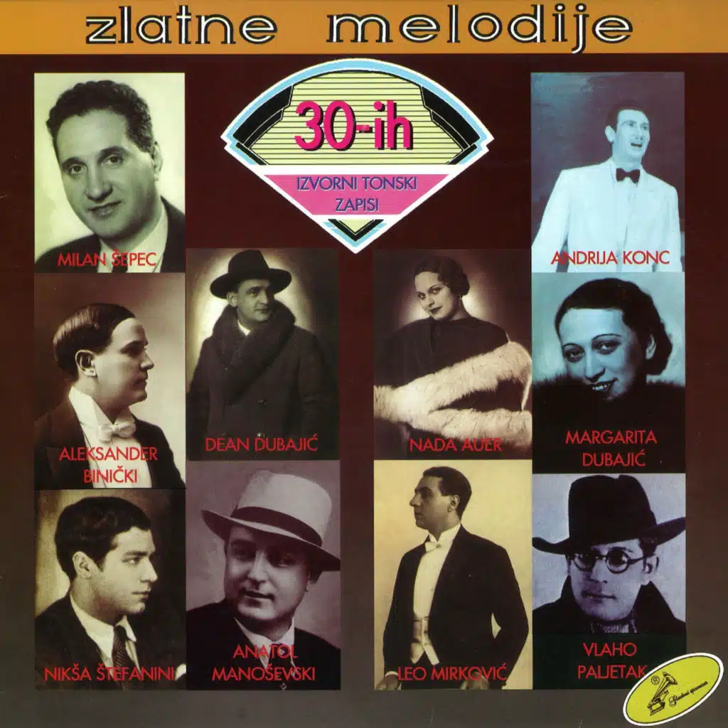 Zlatne Melodije 30-Tih Godina