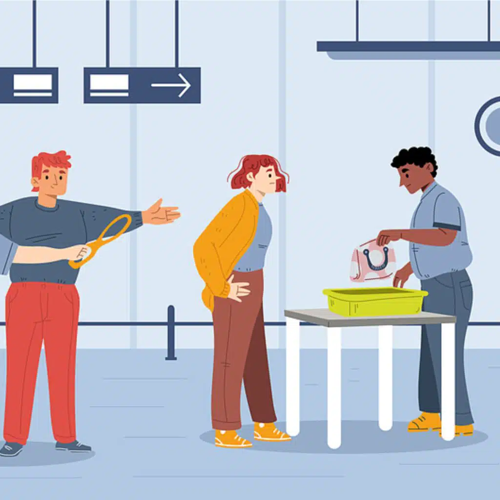 A new viral trend starts on airport security trays