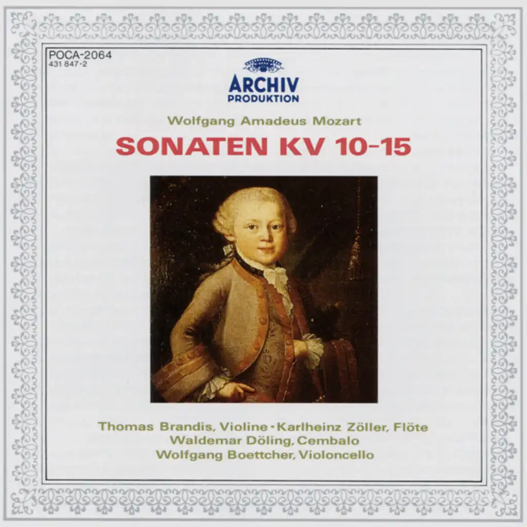 Mozart, W.A.: Sonatas K.10 - 15