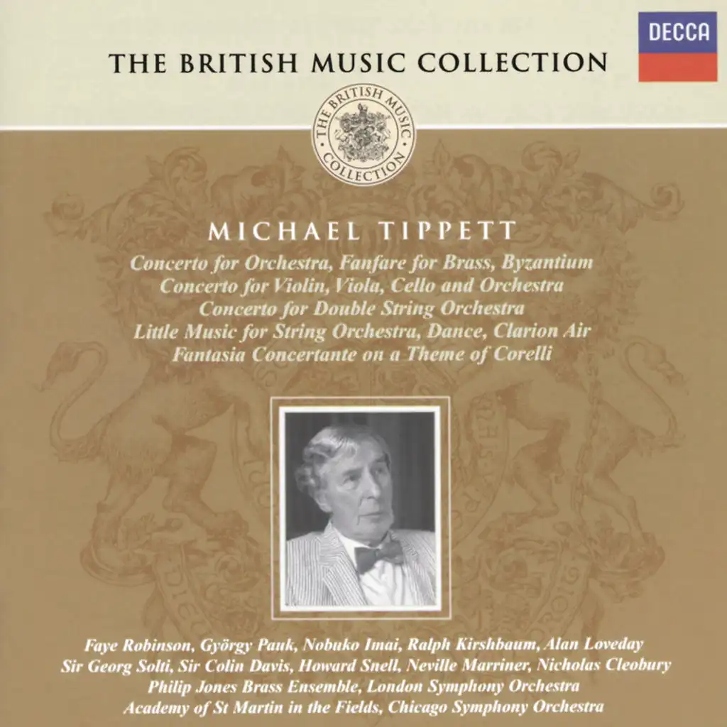 Tippett: Concerto for Violin, Viola, Cello and Orchestra - I. Medium fast