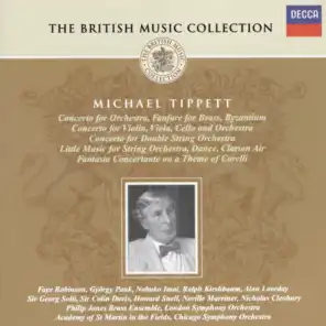 Tippett: Concerto for Violin, Viola, Cello and Orchestra - II. Interlude. Medium slow